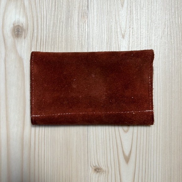 Vintage Suede Wallet - Picture 3 of 9